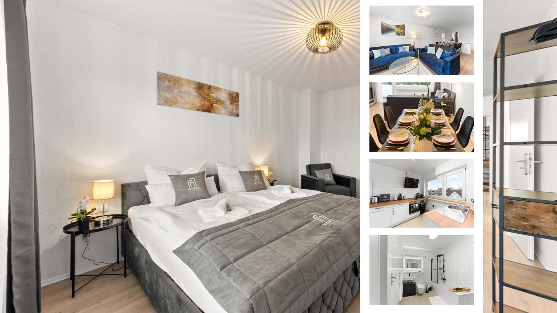 Vinful: Premium-Apartment Mit Balkon Und Parkplatz Mülheim an der Ruhr Extérieur photo